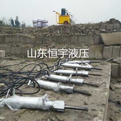 礦山開采劈裂機(jī) 液壓巖石劈裂機(jī)在巖石開采中的應(yīng)用與價格分析