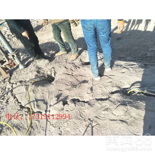 礦山開采不讓放炮怎么辦？試試惠州推廣的靜態開采技術